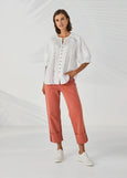 Lania<p/>Dixie Shirt</p>(Ivory)