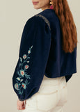 Louise Misha</p>Duras Jacket</p>(Midnight)