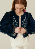 Louise Misha</p>Duras Jacket</p>(Midnight)