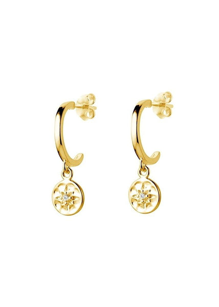 Mae</p>Lumière Petal Drops</p>(Gold Plated)
