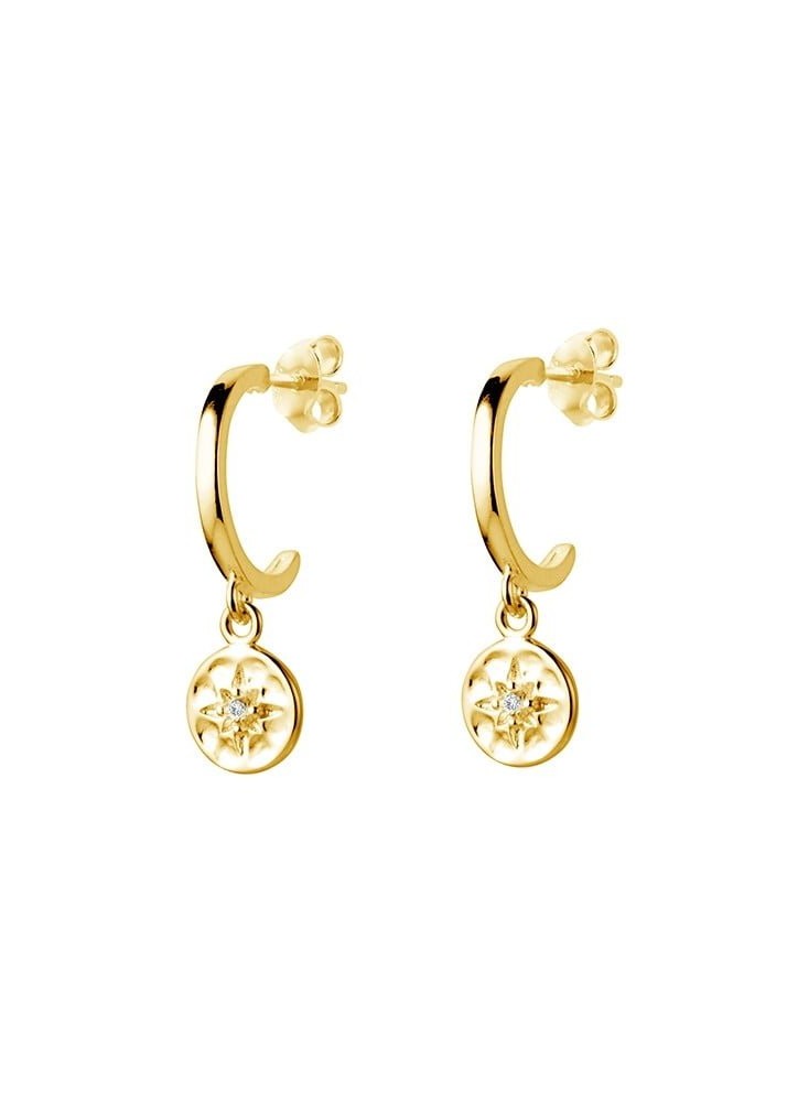 Mae</p>Lumière Petal Drops</p>(Gold Plated)