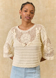 Louise Misha</p>Eleanor Jumper</p>(Cream)