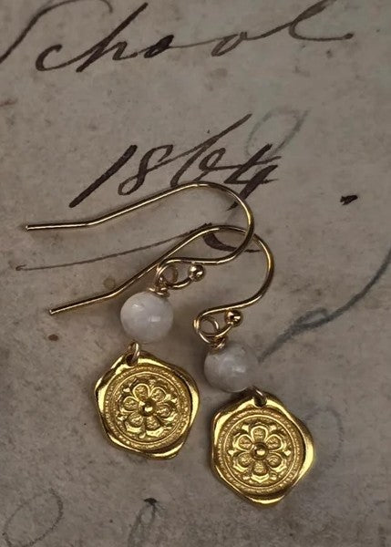 Paird</p>Etched Flora</p>(Gold)