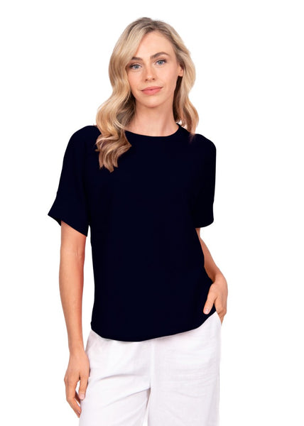 Mae</p>Dolman Tee</p>(Navy)