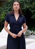 Foil</p>Wrap Dreams Dress</p>(Eclipse)