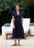 Foil</p>Wrap Dreams Dress</p>(Eclipse)