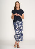 Foil</p>Do The Twist Top</p>(True Navy)