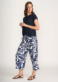 Foil</p>Do The Twist Top</p>(True Navy)