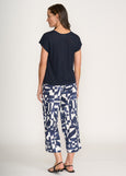 Foil</p>Do The Twist Top</p>(True Navy)