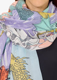 Inoui Editions</p>Fantastique Scarf</p>(Pastel)