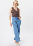 Kireina</p>Freya Ribbed Jean</p>(Ribbed Mid Blue)