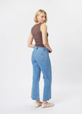 Kireina</p>Freya Ribbed Jean</p>(Ribbed Mid Blue)