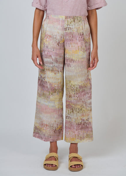 Naturals by O&J</p>Wide Leg Pant</p>(Jardin)
