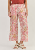 Naturals by O&J</p>Wideleg Pant</p>(Ikat)