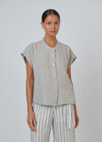 Naturals by O&J</p>Extended Sleeve Blouse</p>(Mousse)