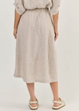 Naturals by O&J</p>Asymetric Skirt</p>(Dune)