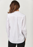 Naturals by O&J</p>Long Sleeve Shirt</p>(White Poplin)