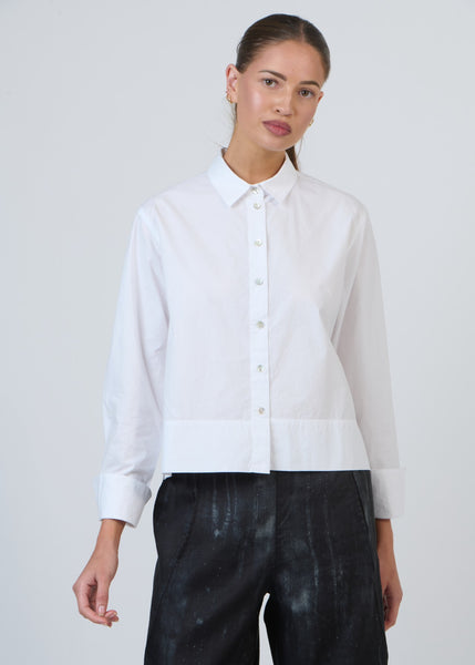 Naturals by O&J</p>Cotton Shirt</p>(White)