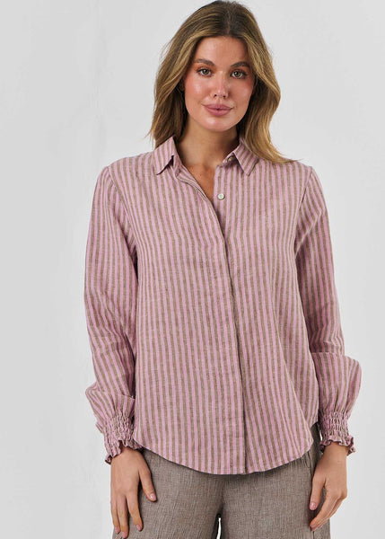 Naturals by O&J</p>Long Sleeve Shirt</p>(Trifle)