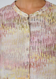 Naturals by O&J</p>Gathered Sleeve Blouse</p>(Jardin)
