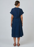 Naturals by O&J</p>Midi Dress</p>(Eclipse)