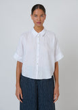 Naturals by O&J</p>Short Sleeve Shirt</p>(White)