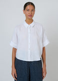 Naturals by O&J</p>Short Sleeve Shirt</p>(White)
