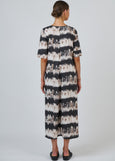 Naturals by O&J</p>Elbow Length Sleeve Dress</p>(Eruption)