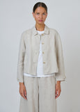 Naturals by O&J</p>Linen Jacket</p>(Sand)