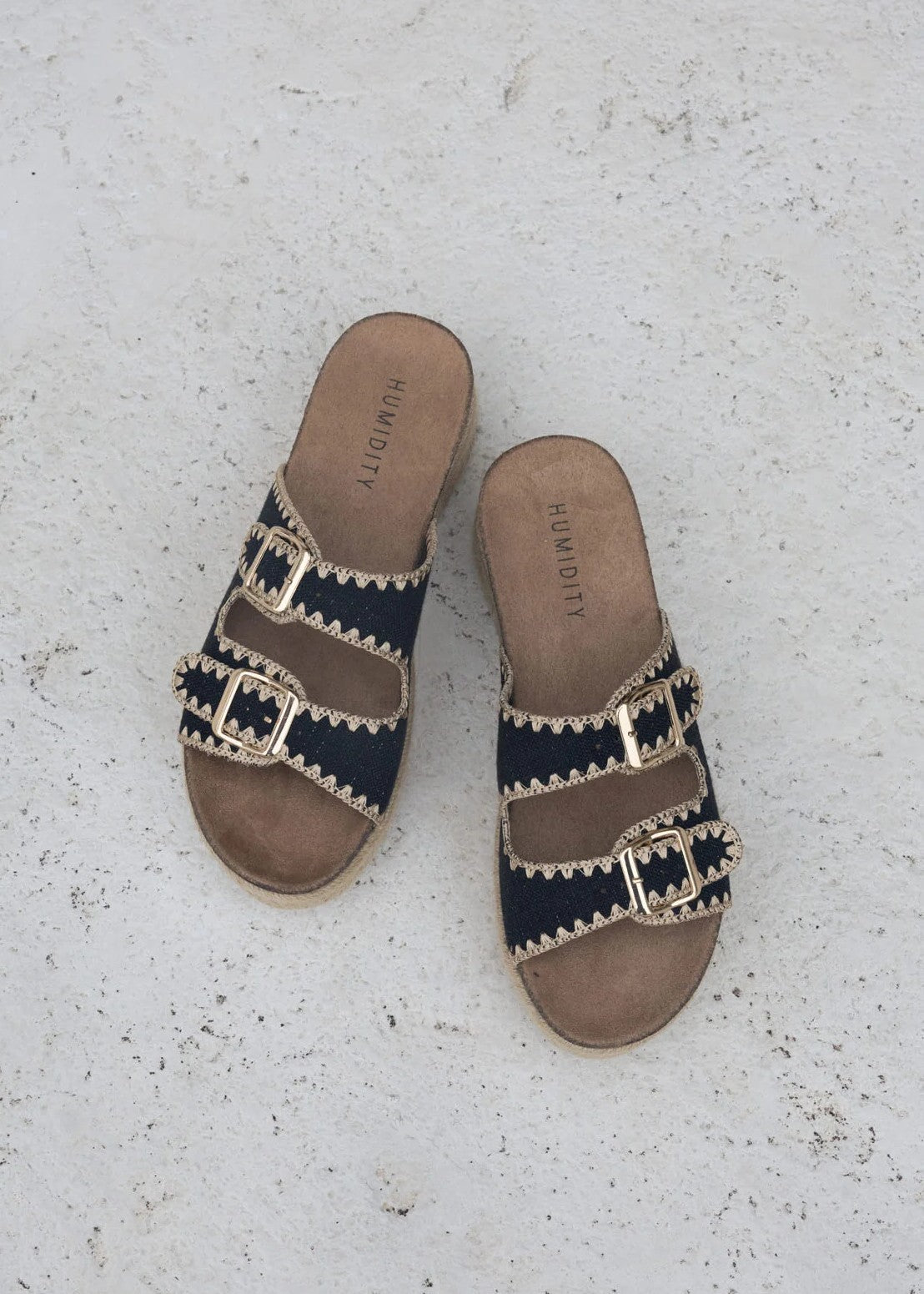 Humidity Lifestyle</p>Linen Slide</p>(Black)