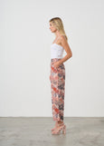 Homes & Fallon</p>Printed Wide Leg Pant</p>(Native Trees Print)