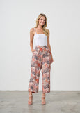 Homes & Fallon</p>Printed Wide Leg Pant</p>(Native Trees Print)