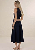 Humidity Lifestyle</p>Ivy Denim Midi Dress</p>(Dark Blue)