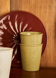 Robert Gordon</p>Hardware Lane Latte Mug in Peppercorn</p>(Mugs - set of 2)
