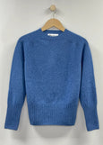 Harley Of Scotland</p>Crew Neck Jumper</p>(Soft Denim)