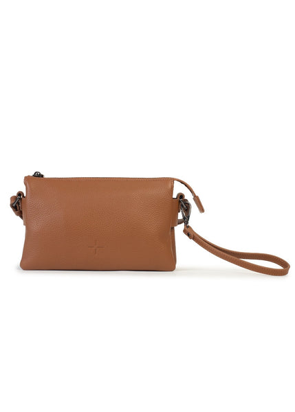 Dusky Robin</p>Helena Crossbody</p>(Tan)