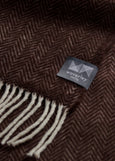 Waverley Mills</p>Herringbone Merino Wool Throw</p>(available in more colours)