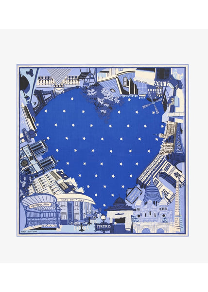 Inoui Editions</p>J'Aime Paris Scarf</p>(Blue)