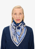 Inoui Editions</p>J'Aime Paris Scarf</p>(Blue)