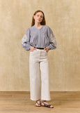 Louise Misha</p>Jally Shirt</p>(Blue Coast Stripes)