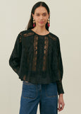 Louise Misha</p>Jeannine Blouse</p>(Black)