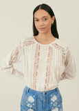 Louise Misha</p>Jeannine Blouse</p>(Off White)