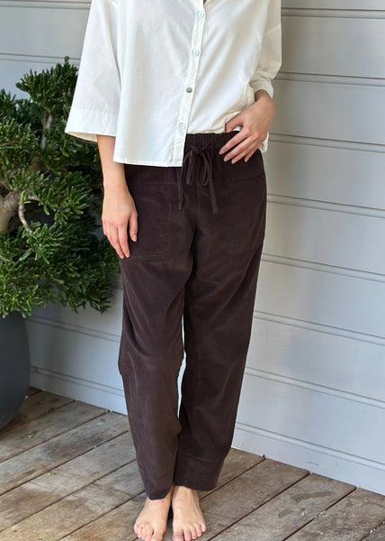 Frockk</p>Jessie Cord Pants</p>(Chocolate)