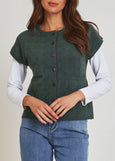 Mansted</p>Komma Vest</p>(Forest)