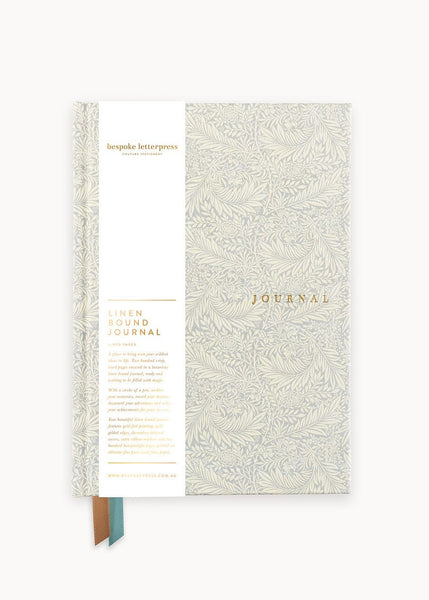 Bespoke Letterpress</p>Linen Bound Journal</p>(Dune Thicket)