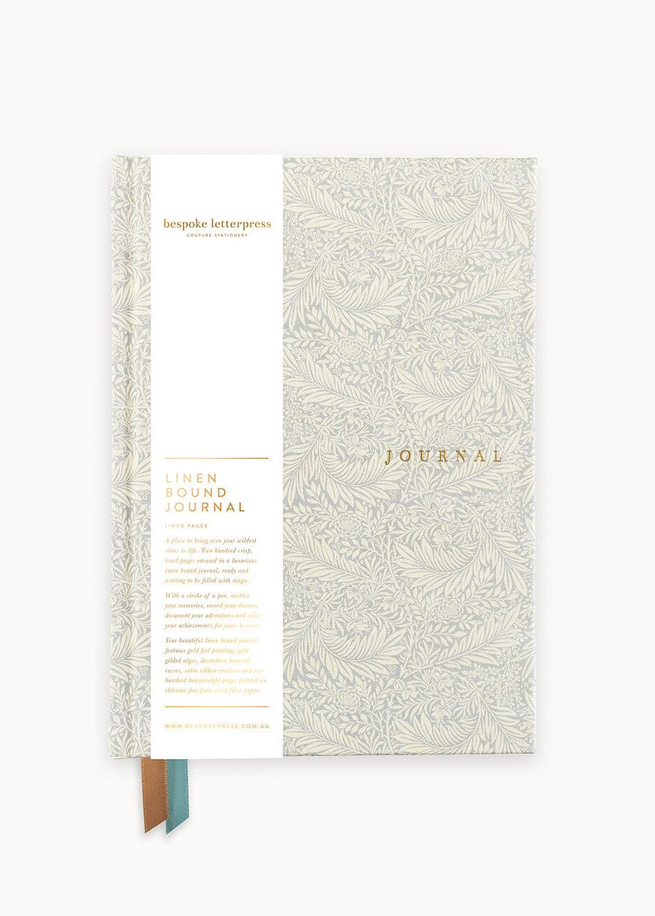 Bespoke Letterpress</p>Linen Bound Journal</p>(Dune Thicket)