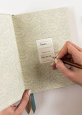 Bespoke Letterpress</p>Linen Bound Journal</p>(Dune Thicket)