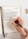 Bespoke Letterpress</p>Linen Bound Journal</p>(Dune Thicket)
