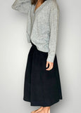 Frockk</p>Lola Cord Skirt</p>(Black)