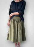 Frockk</p>Lola Cord Skirt</p>(Chive)